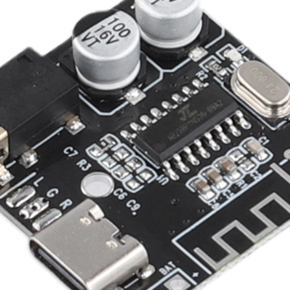 5-20Pcs Audio Receiver Board MP3 Bluetooth 5.0 Decoding Board Type-C Lossless Decoder Board 3.7-5V DIY MP3 Decoding Player Board