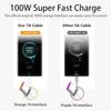 7A 100W Type C USB Cable Fast Charging Data Cord For Xiaomi 13 12 11 Huawei Mate 50 60 Redmi K50 Note 13 Honor 90 POCO F5 X5 Pro