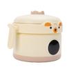 Insulated Lunch Container, 316 Stainless Steel, Smart Digital Display, Water Filled Food Warmer Bowl, with Non-Removable Bowl for School at Home, Outd