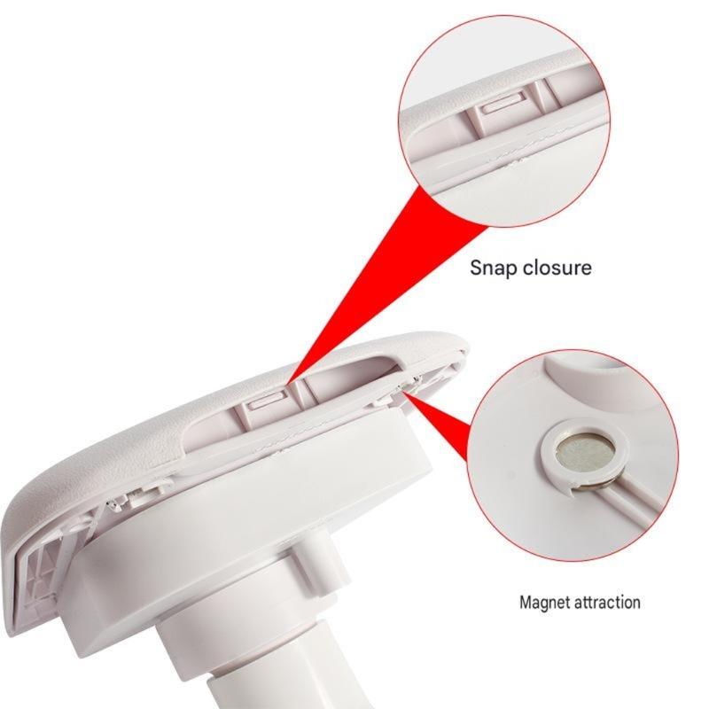 Sidewall Water Fill Door with Locking Inner Cap, Recessed Frame and 32/38 mm Hose Connection for Trailer Tank Use