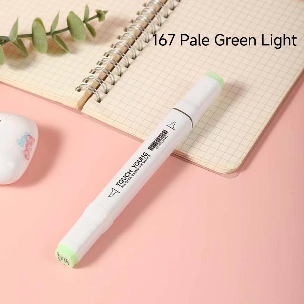 6th Gen Double Tip White Square Barrel Oil-Based Marker for Drawing & Hand-Painting