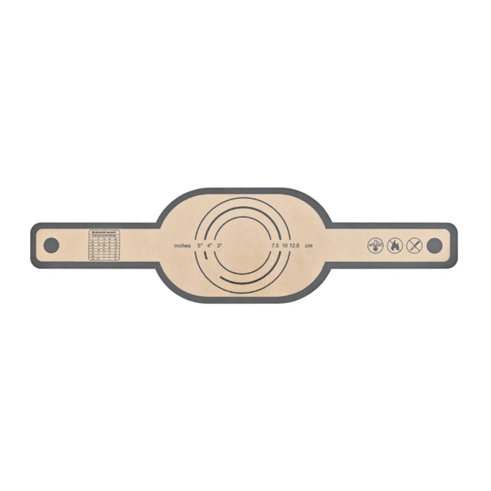 Non-Stick Bakery Oven Pad Long Handles Bread Sling Easy Clean Silicone Baking Mat for Dutch Oven