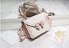 [JIANGBOMEI] 2-Way Shoulder BagHandbagPochette Bag with Ribbon, Elegant Small Crossbody Bag for Lolita, Student, and Cosplay, Popular and Stylish PU