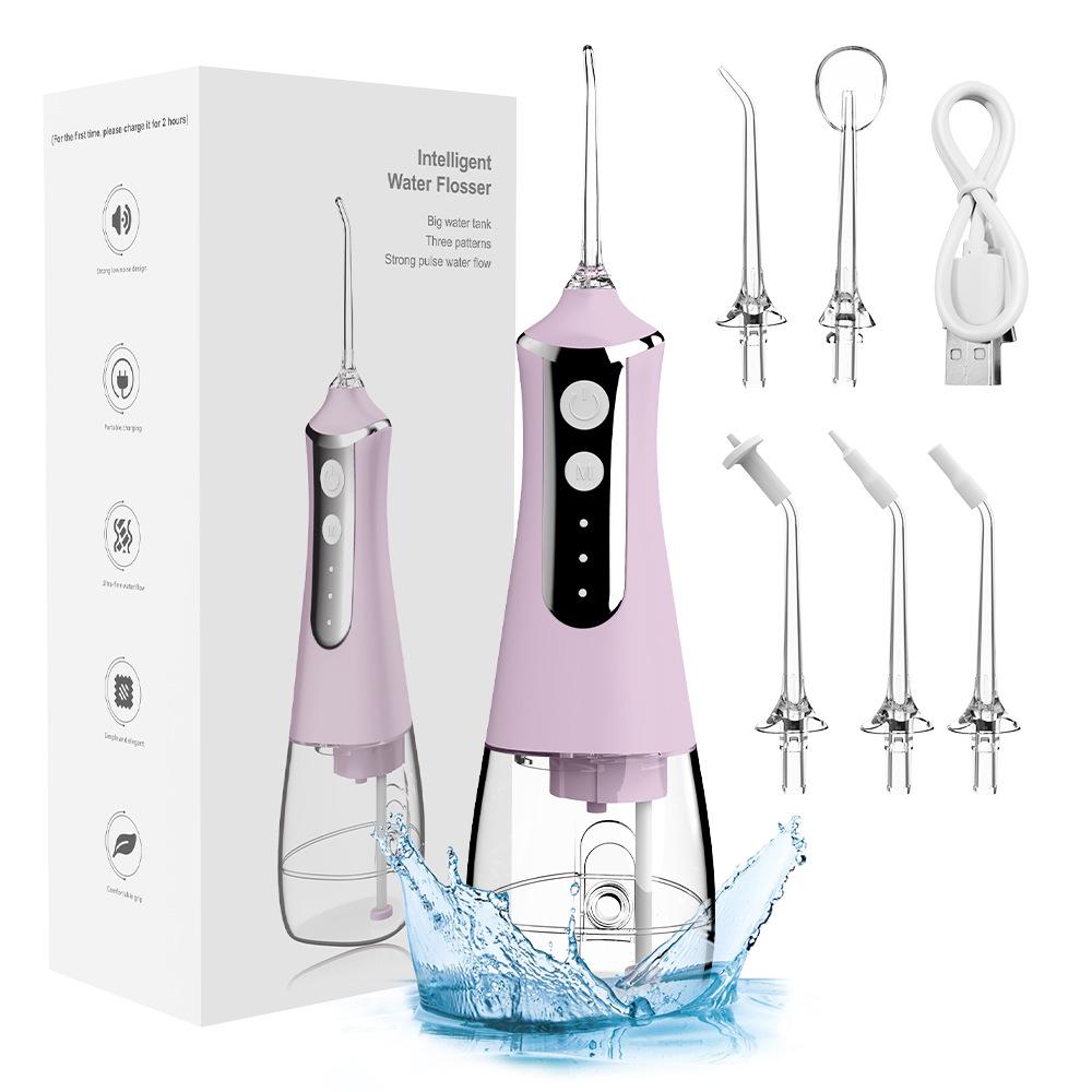 International Large Screen Water Flosser: Portable Electric Oral Irrigator for Dental Care and Teeth Whitening