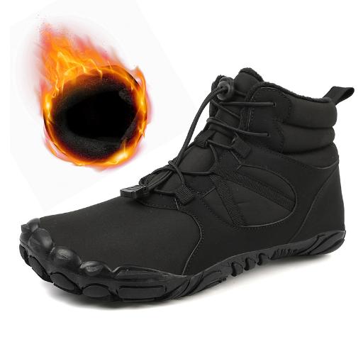 New Men Boots Winter Keep Warm Ankle Boots Winter Shoes Plush Lace Up Non Slip Snow Boots Outdoor Couple Sneakers C1234