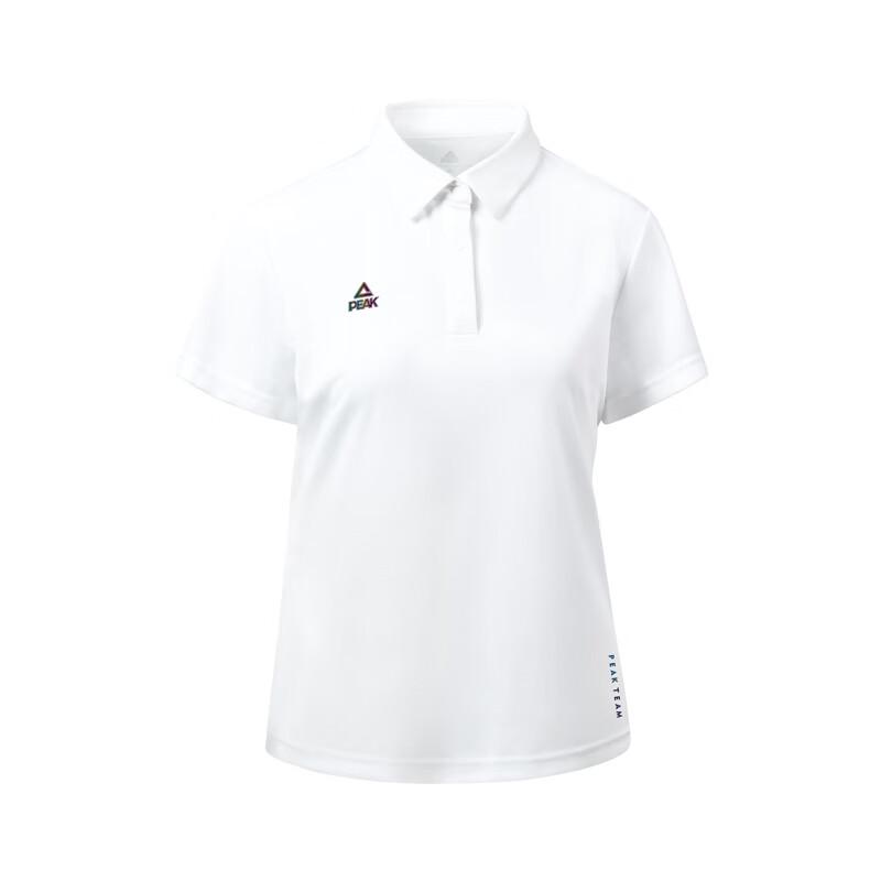 PEAK Women s Ice Silk Polo Short Sleeve TF628088 M