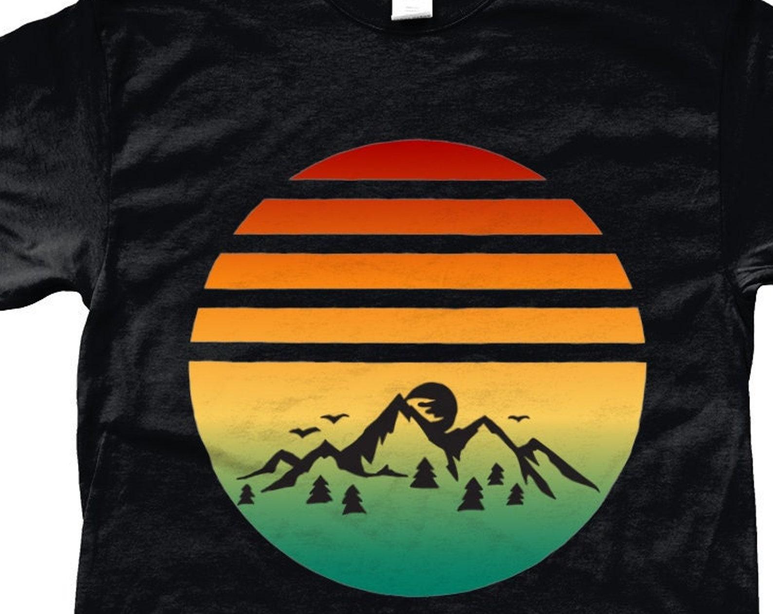 Mountain T shirt, Mountain Tshirt, Mountain Shirt, Munro Tshirt, Munro Bagging, Munro Gifts, Hill Waking Gifts M