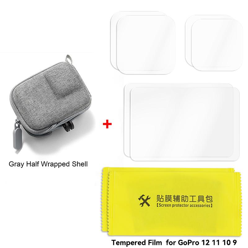 Storage Bag Case for GoPro Hero 13 12 11 10 9 8 Portable Mini Box Sport Camera Waterproof Protective Case for GoPro Accessories