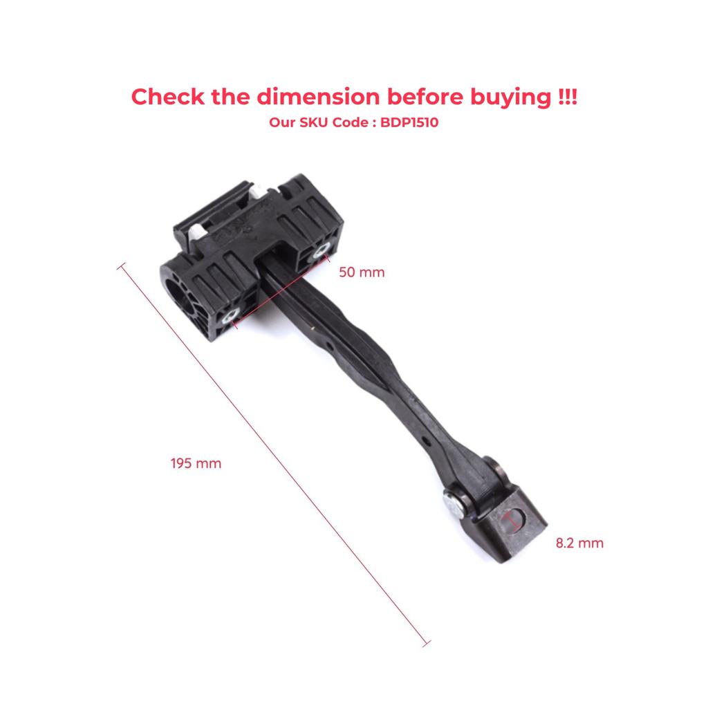 EDP1510 Front Door Stop Check Assy Limiter Strap for  A5 S5 RS5 MK2 II B9 F5 2016-2024 8W6837249