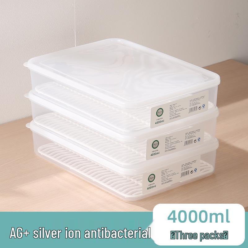 Large Capacity Fresh-Keeping Storage Box for Steamed Buns and Dumplings