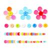 Kindergarten Creative DIY Colorful Resin Button Kit for Kids