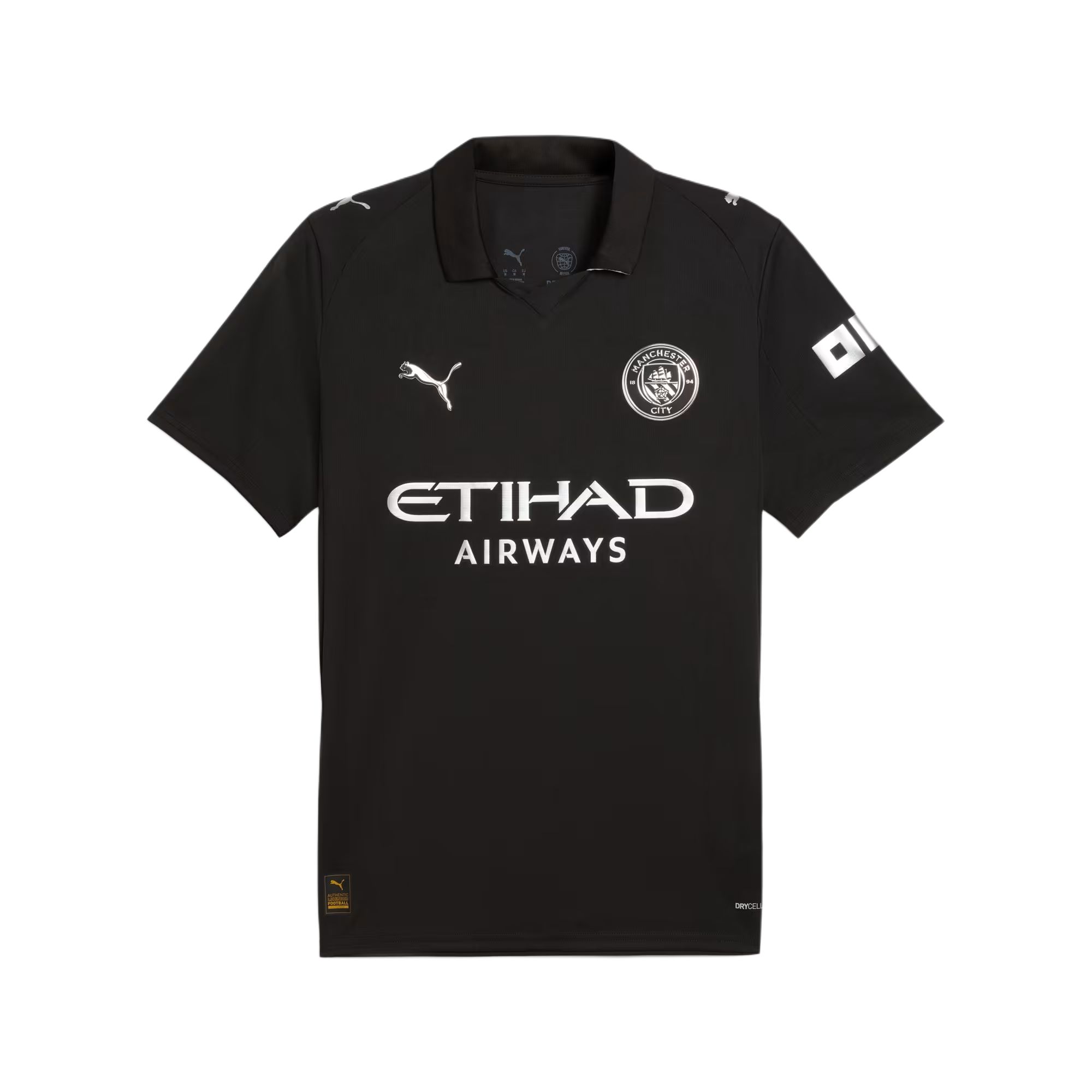 PUMA Manchester City 25/26 Away Jersey Black 780350-02 M