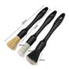 3PCS Car Detailing Brush Super Soft Auto Interior Detail Brush With Synthetic Bristles Car Dash Duster Brush Accessories