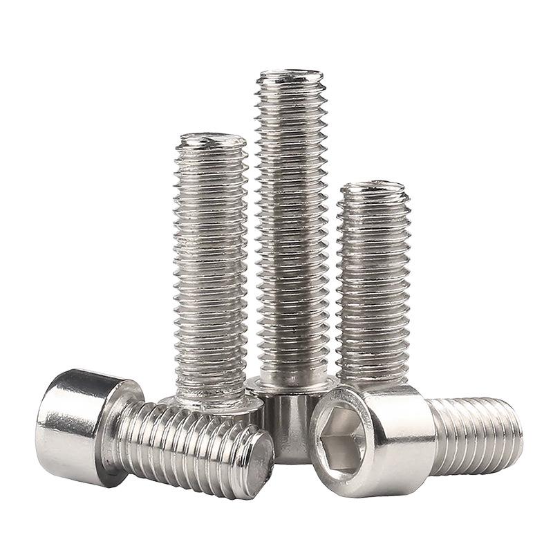 201 Stainless Steel Hex Socket Head Cap Screws M3-M27, Fully Threaded