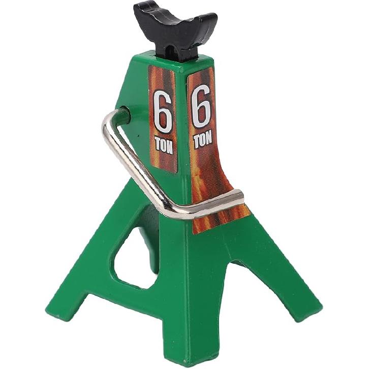 Simulation Jack Stand 75mm~102mm Adjustable Height RC Jack Stand Climbing Car Simulation Decorative Accessory Mini Lifting Jack for SCX10 D90 1/10 RC
