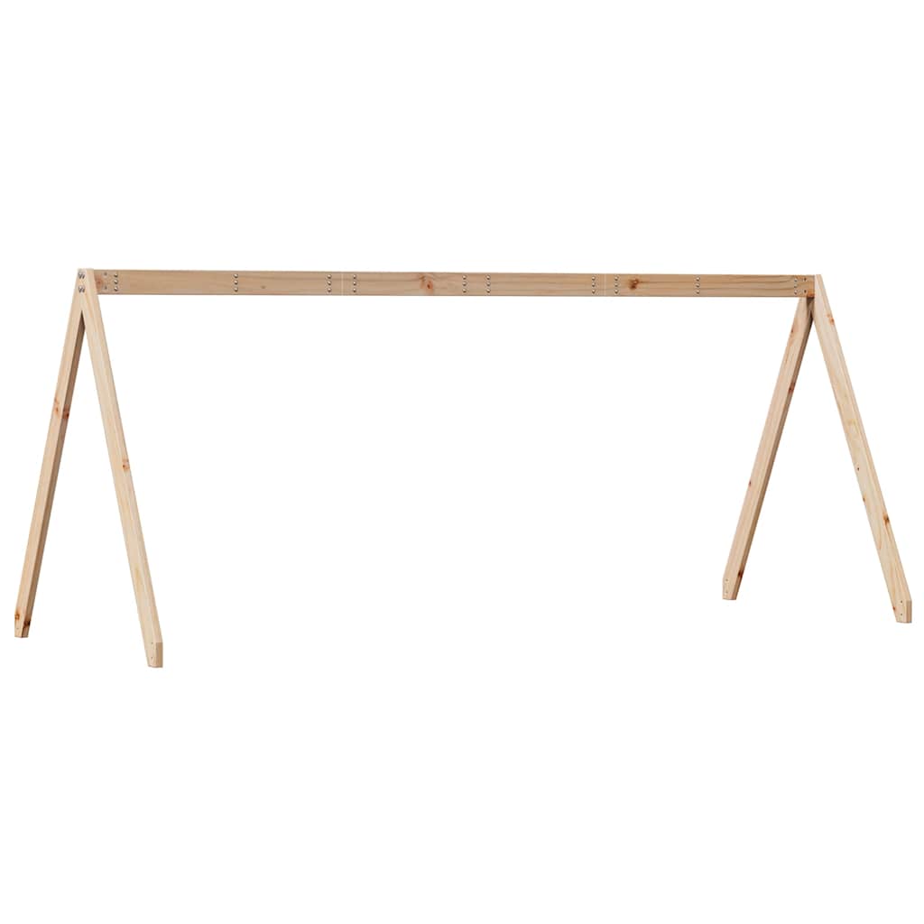 Canopy for Children s Bed 199 x 80.5 x 88 cm Solid Pine Wood