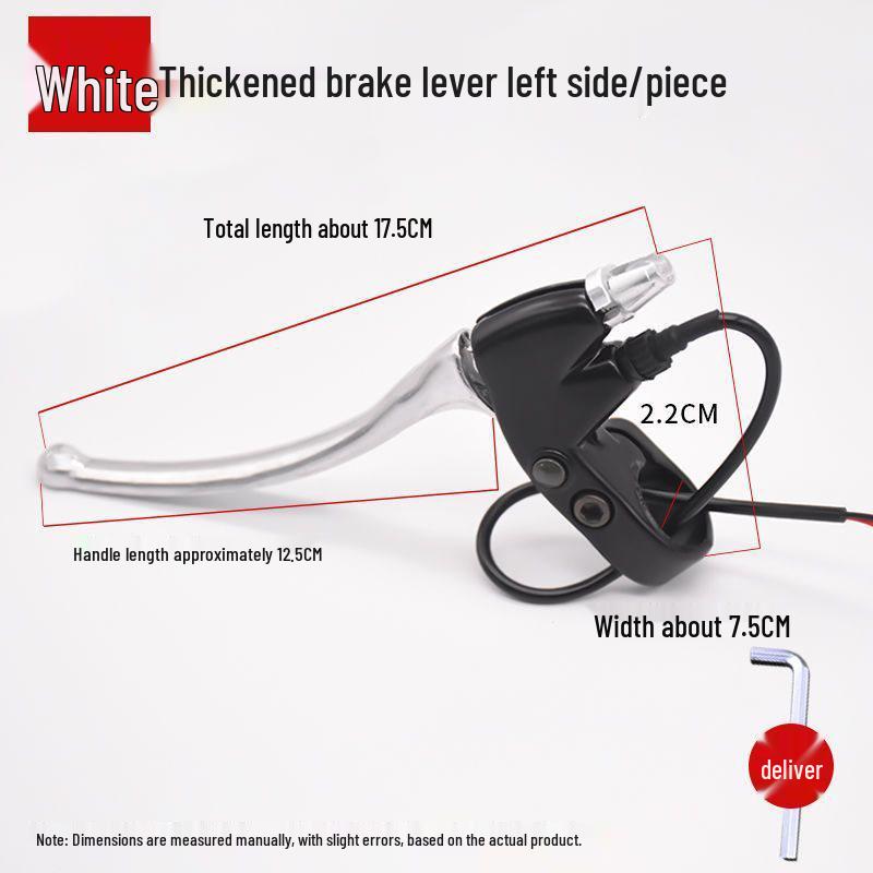 Electric Bicycle Brake Lever with Power Cutoff Switch