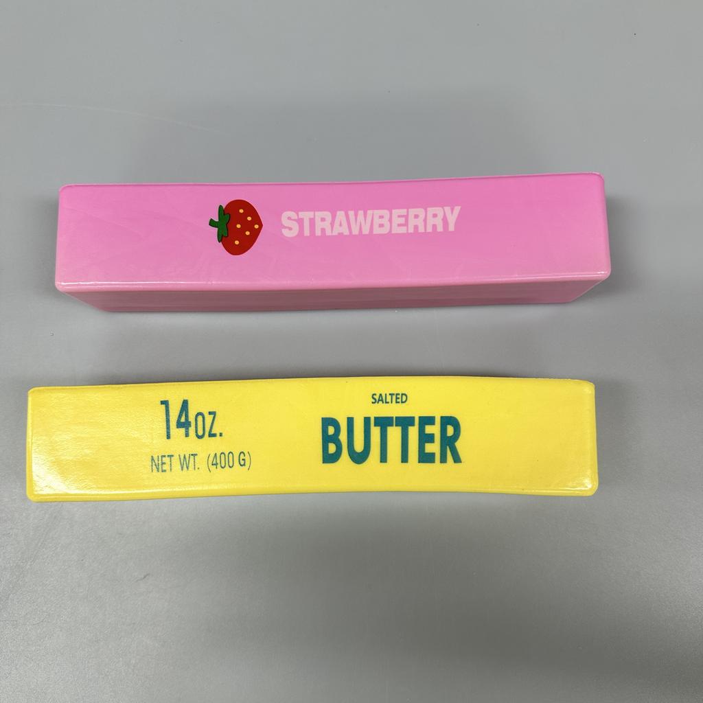 PU Material Jumbo Butter Toy Slow Rising Eco-Friendly Butter Stick Anxiety Relief Soft Stress Relief Toy Butter Squeeze Toy