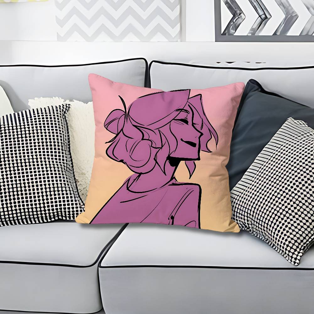 

EEpic The Musical Anime Celebrity Merchandise AllMatch Printed Pillow Case Sofa Car Office Room Decoration Protector 30x30cm
