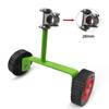 Comfortable Weeding Adjustable Trimmer Wheels Garden Helper