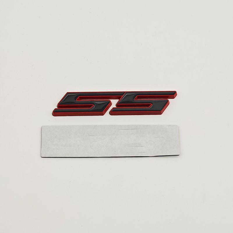 3D Metal Car Rear Trunk Logo Badge Sticker Front Grille Emblem For Chevrolet SS Sport Camaro Cavalier Onix Cruze Aveo Silverado