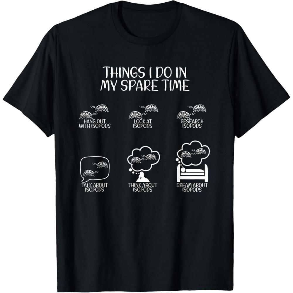 Rollie Pollie | Isopods | Funny Isopod Lover T-Shirt XXL чёрный