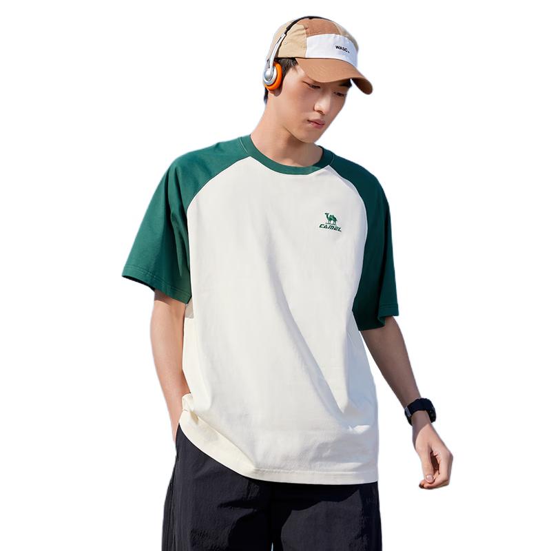 CAMEL Unisex Loose Fit Short Sleeve T-Shirt C36BAVLR084 L