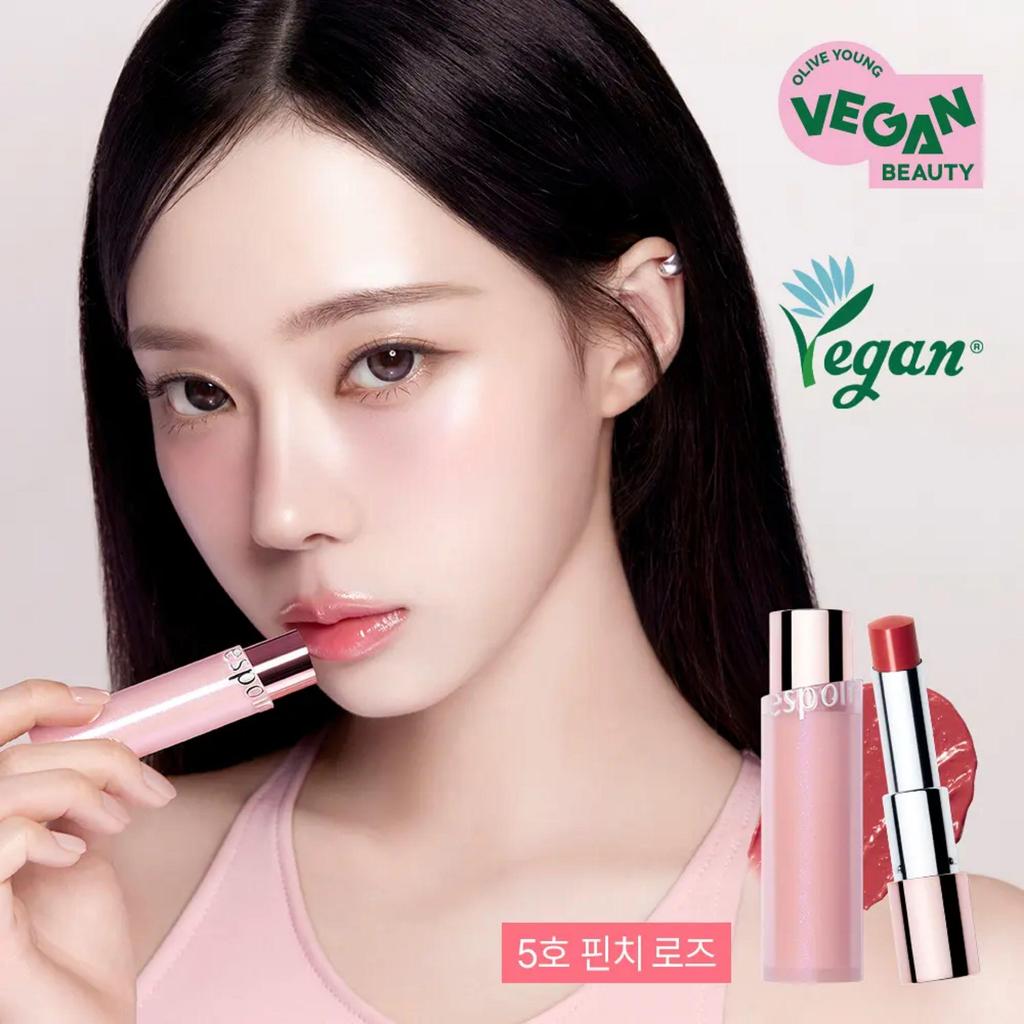 espoir Bare Glow Lip Balm 3g (6 Colors)