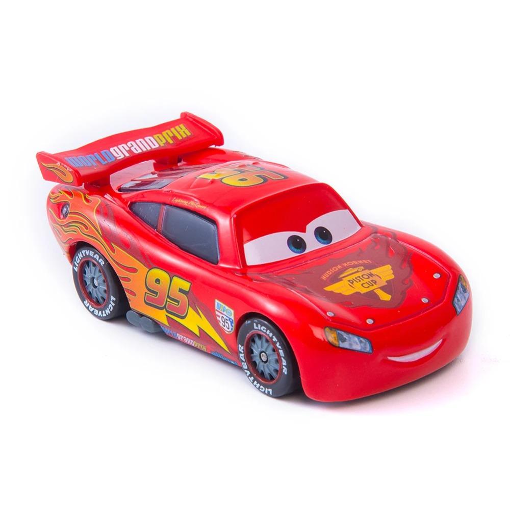 Carros Disney Pixar Carros Relâmpago McQueen Mate Jackson Storm O Rei Mate 1:55 Liga Metálica Modelo de Carro Brinquedo Brinquedos Presentes para Crianças