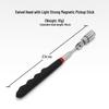 Telescopic Magnetic Picker with LED Light – Extendable Rod for Metal Parts