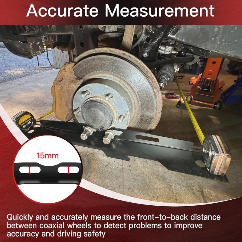 Car Tire Alignment Tool Home Use Tire Alignment Tool Plates Accurate Heavy Duty Wheel Measurements Supplies For Adults