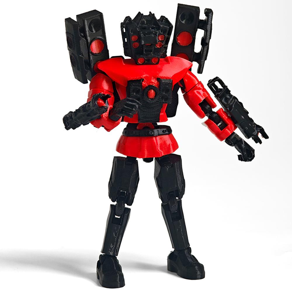 2026 3D Printed Skibidi Toileted Titan Speakerman Cameraman Tvman Mini Figure AnimeDIY Model Toys For Birthday Xmas Gifts Home