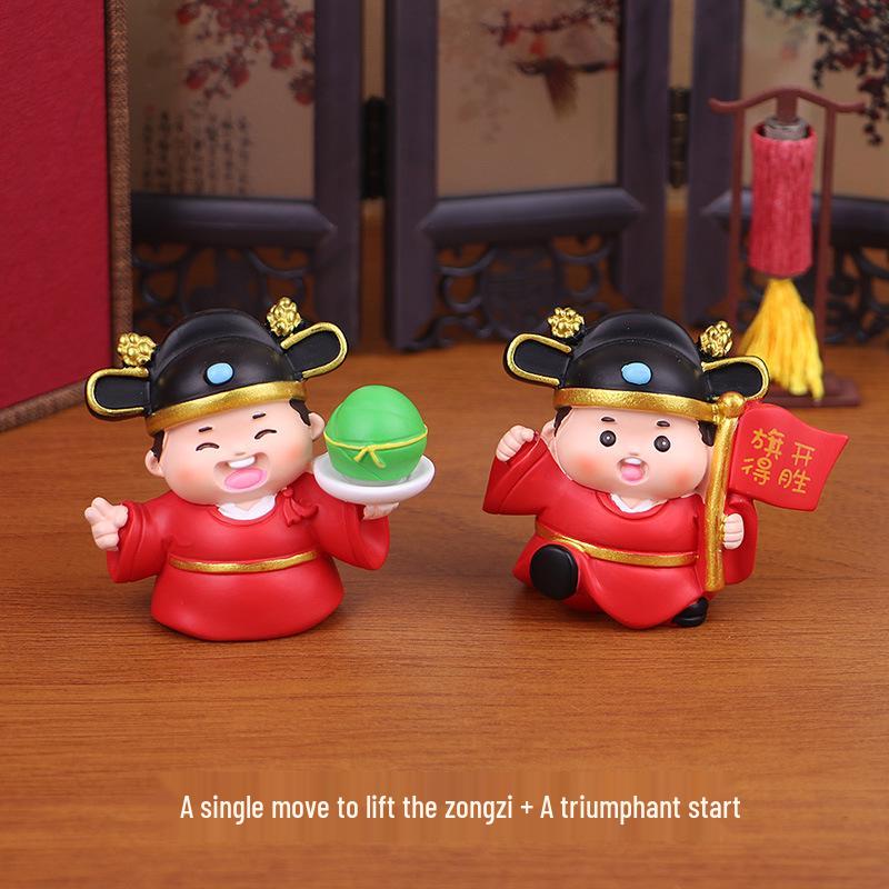 Gott der Prüfungen Kleiner Gelehrter Ornament - Perfektes Gaokao Geschenk für die Einschulungszeit