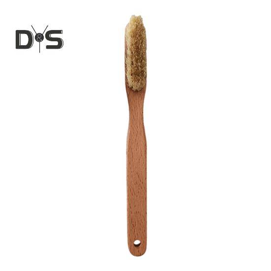 Kletterbürste aus Holz, ergonomischer Griff, dicke Wildschweinborsten, tragbares Reinigungswerkzeug für die Kletter- und Boulderbürste im Innen- und Außenbereich