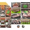Benfica DIY Football Stadium 3D Paper Puzzle - 3D Puzzle Model, Football Fan Ornaments & Gifts 31 * 27 * 8.5 123 Pieces