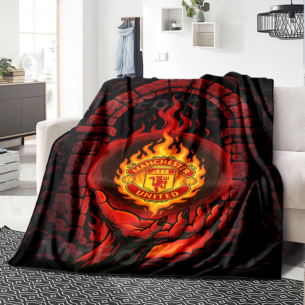 Manchester Blanket Soft Warm Cozy Suitable for Chair Office Chair Bedding Four Seasons Multipurpose Modern Perfect Gift for Relatives and Friends