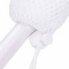 Bath Body Brush Long Curved Handle Soft Sponge Body Cleaning Exfoliating Shower Brush