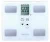 Yamazen Body Composition Weight Body Fat Health Meter HCF-355(W) Monitor, White, Scale, Monitor,