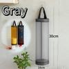 Wall-Mounted Trash Bag Organizer Box Kitchen Plastic Bag Collector No-Punching Shopping Storage Hanging Bags Polyester Fiber