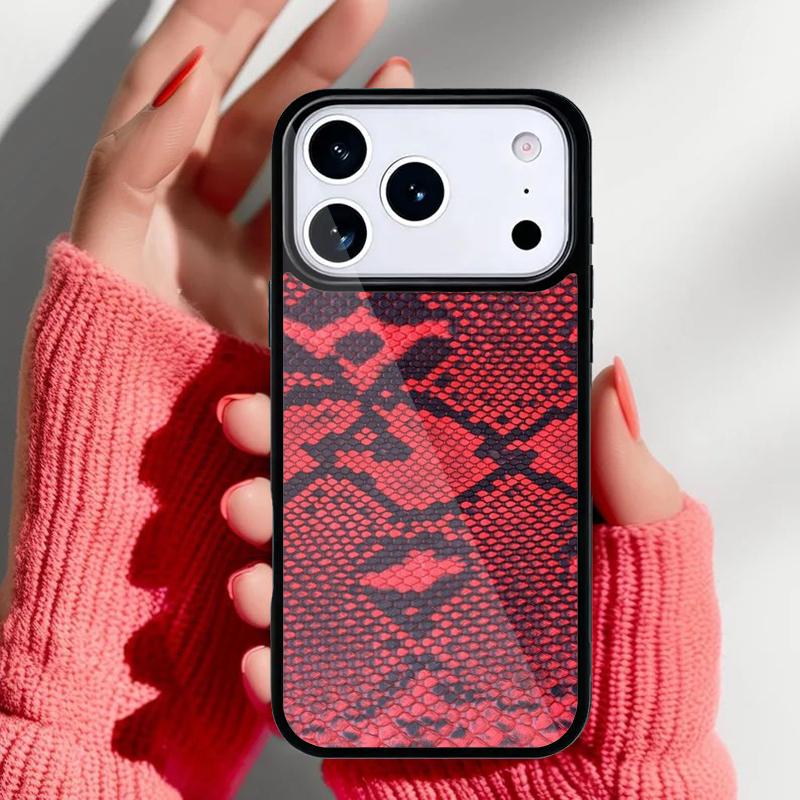 Cobra Python Snake Skin Phone Case for iPhone 17 16 15 14 13 Pro Max Back Cover for 12 11 Pro Coque