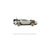 Takara Tomy Tomica Premium Unlimited Back To the Future Time Machine Mini Car Toy for Ages 6 and Up