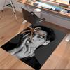 1pc Jin singer2 Print Area Rug - Soft, Washable Non-Slip Indoor Mat for Office Chairs, Living Room, Home Office Decorative Rug
