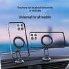 Dual-Fold Rotating Magnetic Car Dash Phone Holder