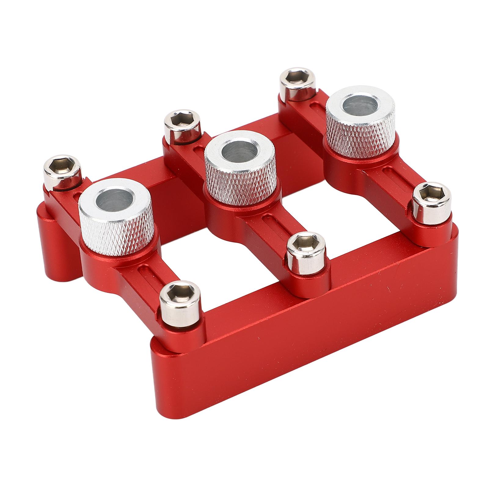

Doweling Jig Self Centering Doweling Jig 3 in 1 Hole Drill 90° Positioner Locator Tool for Woodworking Drill Hole Locator