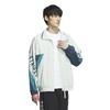 Adidas JSY33 Linen Green Jersey Top with Oversized Jacket Size M Men's Wording, Fit, Full-Zip (IS5148),