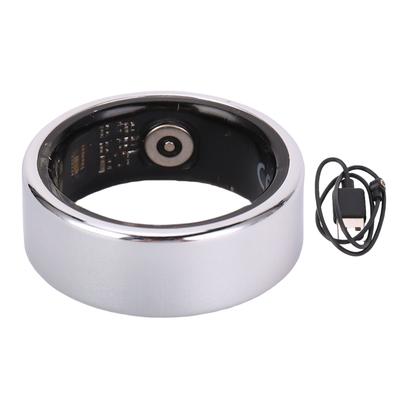 Smart Ring Health Tracker Bluetooth Connection IP68 Water Proof Sleep Fitness Ring with Gesture Control Step Counting