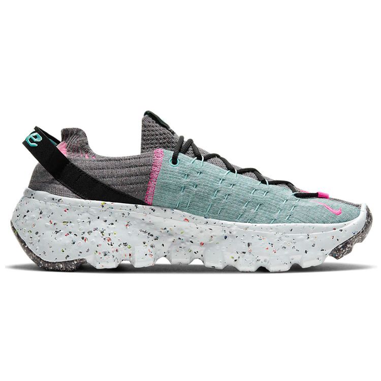 Nike Space Hippie 04 Smoke Grey Men Sneakers Black Pink-Blast CZ6398-003