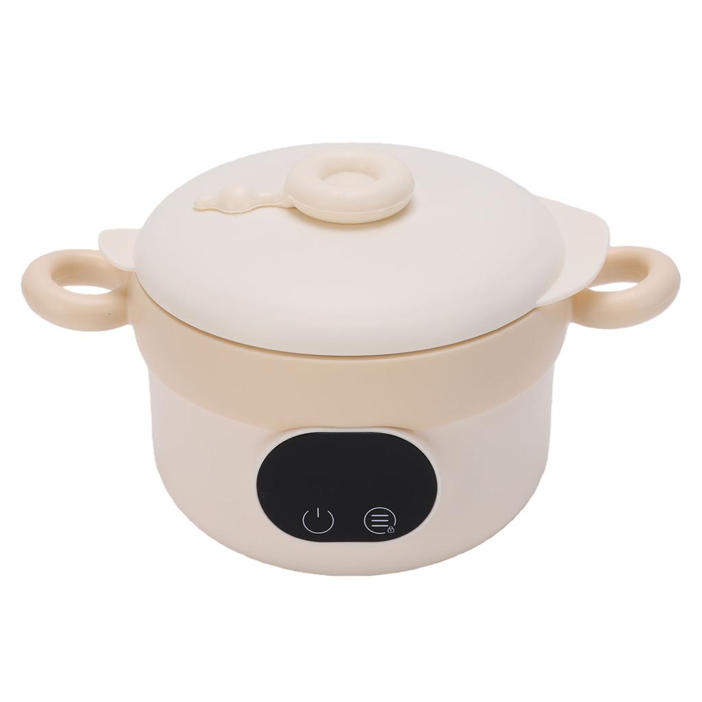 Electric Food Warmer Bowl 470ML Waterless Stainless Steel Cordless Rechargeable Insulated Lunch Box for Baby Food