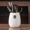 Suet Jade Porcelain Tea Ceremony Six Gentlemen Accessories Tea Needle Teaspoon Tea Clip Pen Holder Tea Brush High-grade Chinese Pen Holder