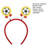 Football Headband Soft Lightweight Stretchy Fit Hair Hoop Football Match Cheering Props Game